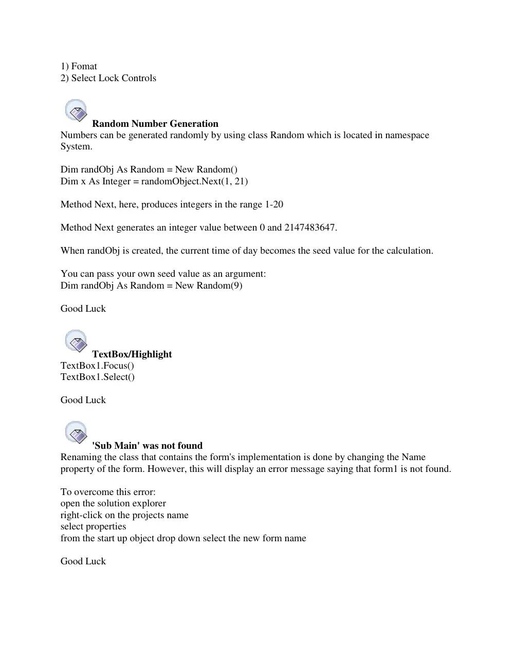 CSC 216 Useful File Programming Tips, Spring 2009, page 4