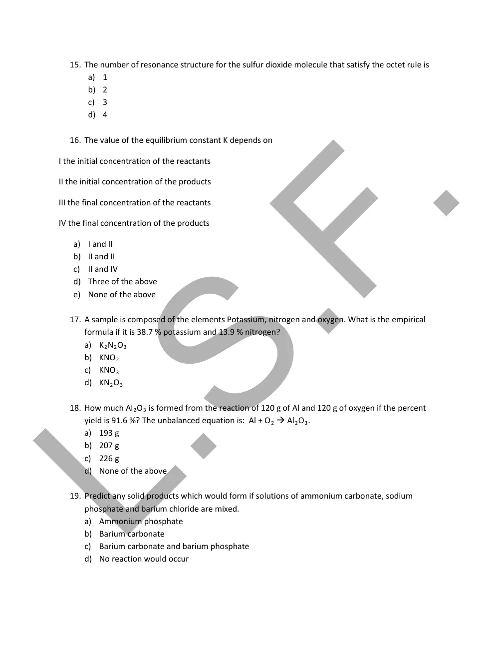 CHM 201 Final, Fall 2013, page 5
