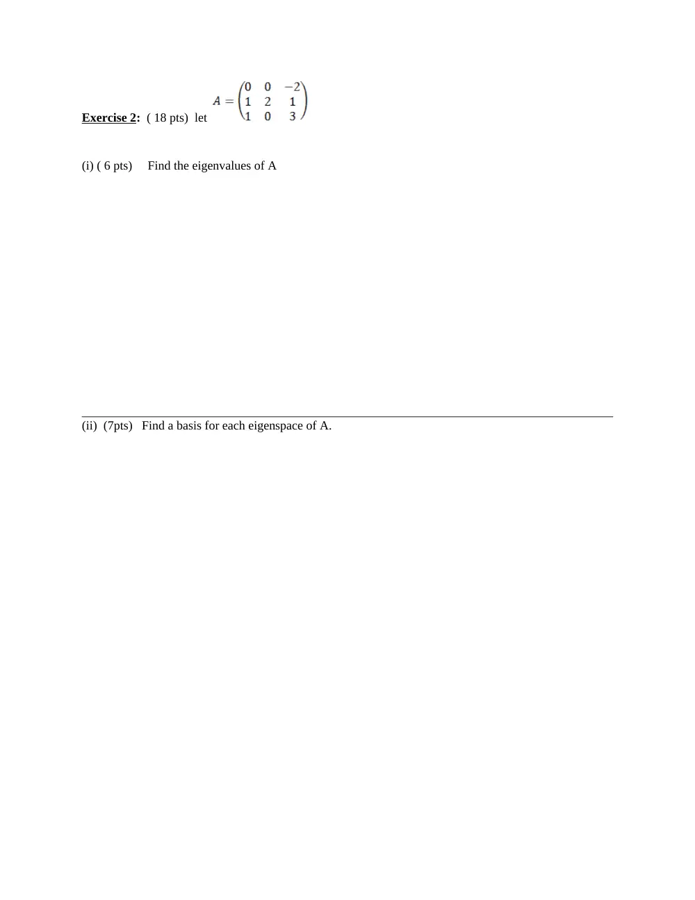 MATH 218 Final, Spring 2010, page 3