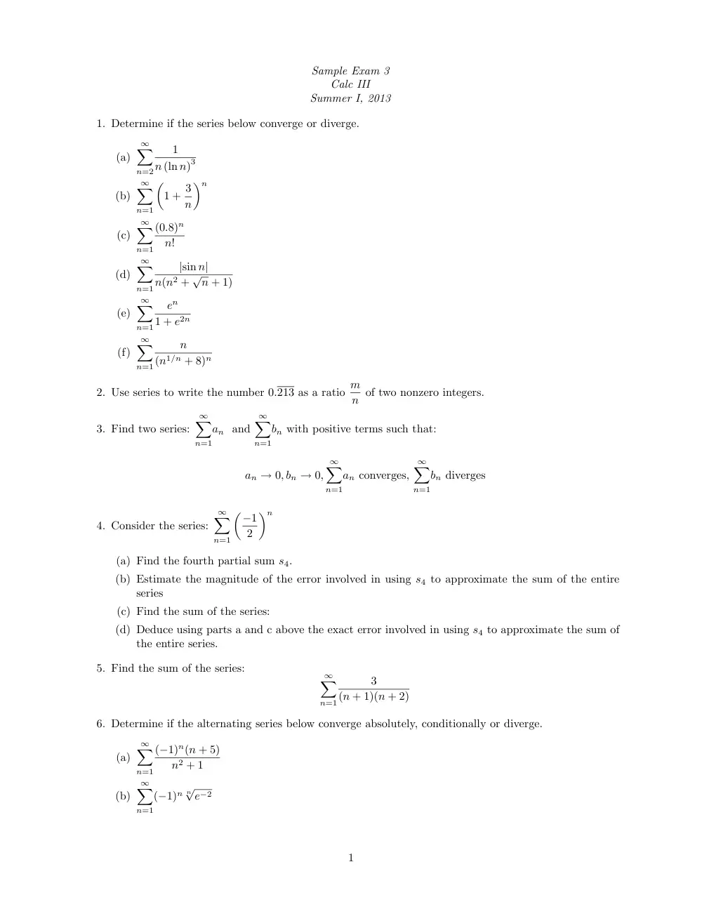 MTH 201 Other Sample, page 1