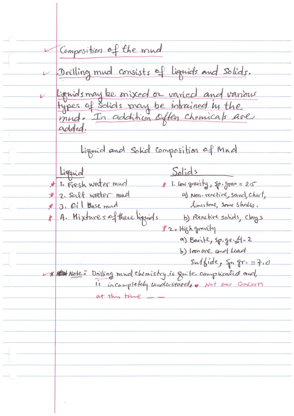 CHEN 490 Notes Drilling Notes(Final), Fall 2014, page 10