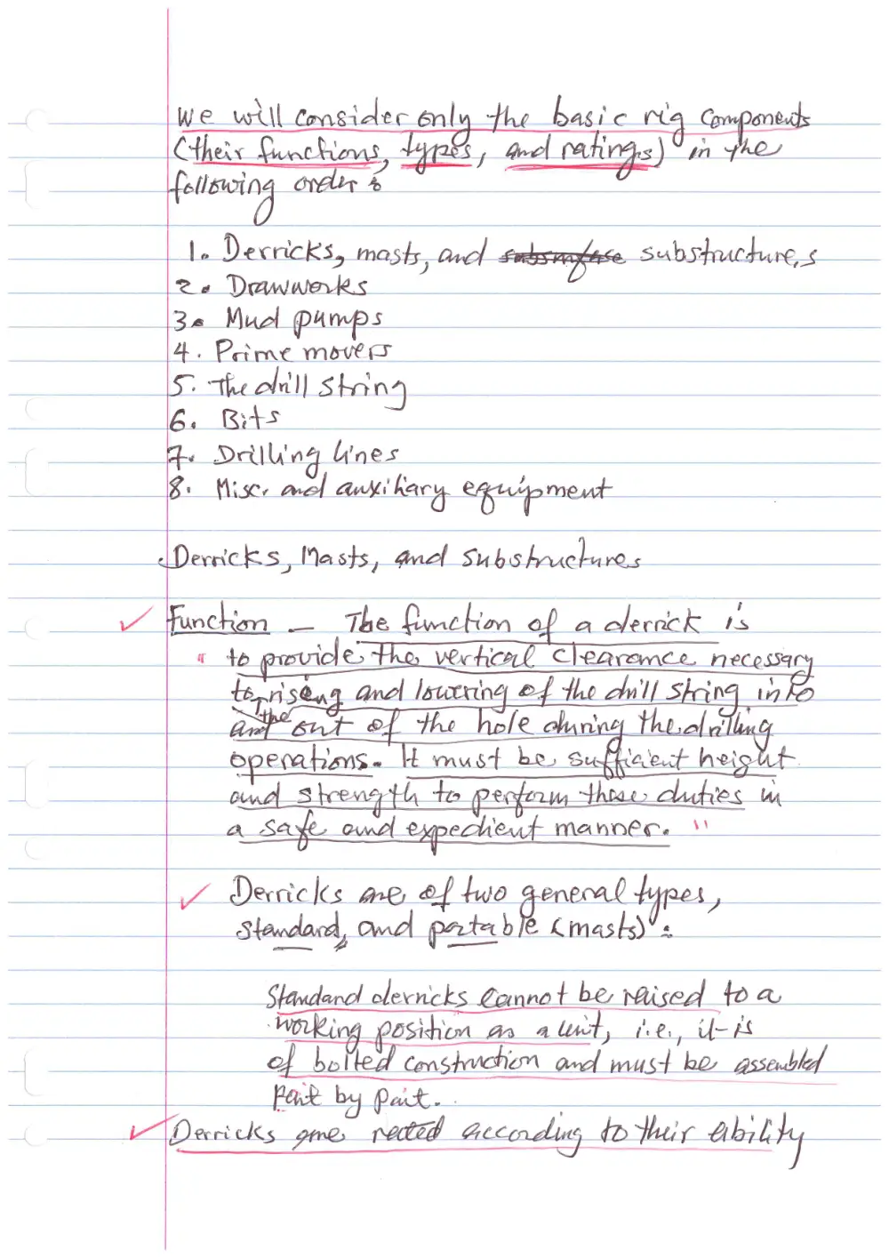 CHEN 490 Notes Drilling Notes(Final), Fall 2014, page 5