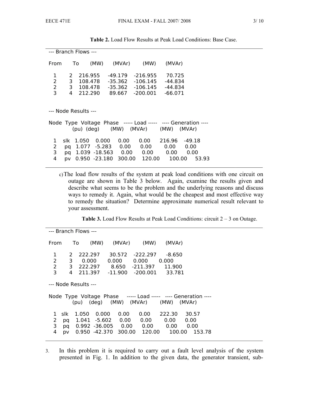 EECE 471 Final, Fall 2007, page 3