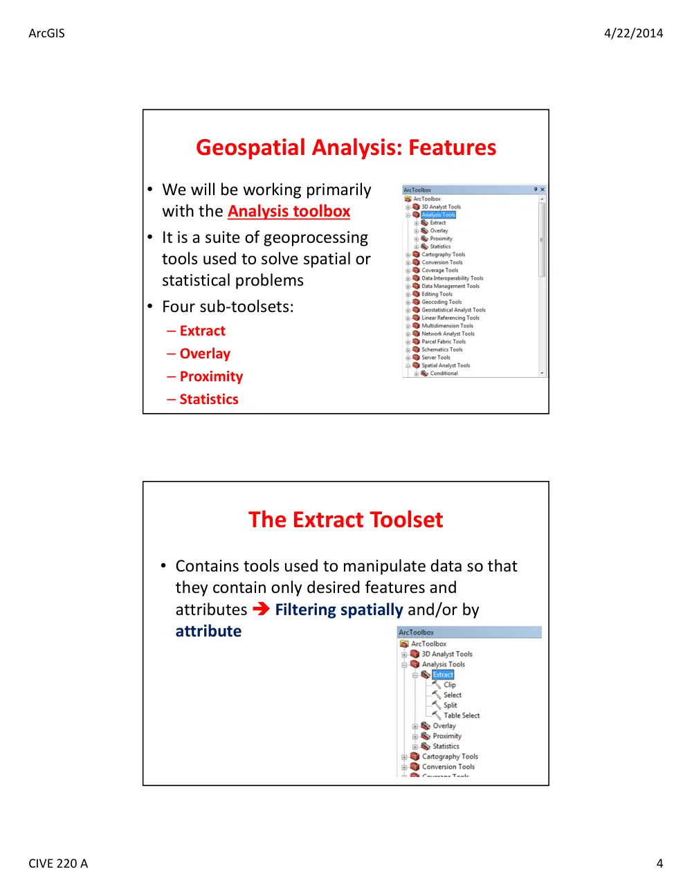 CIVE 201 Lecture Vector Analysis Lecture, Spring 2015, page 4