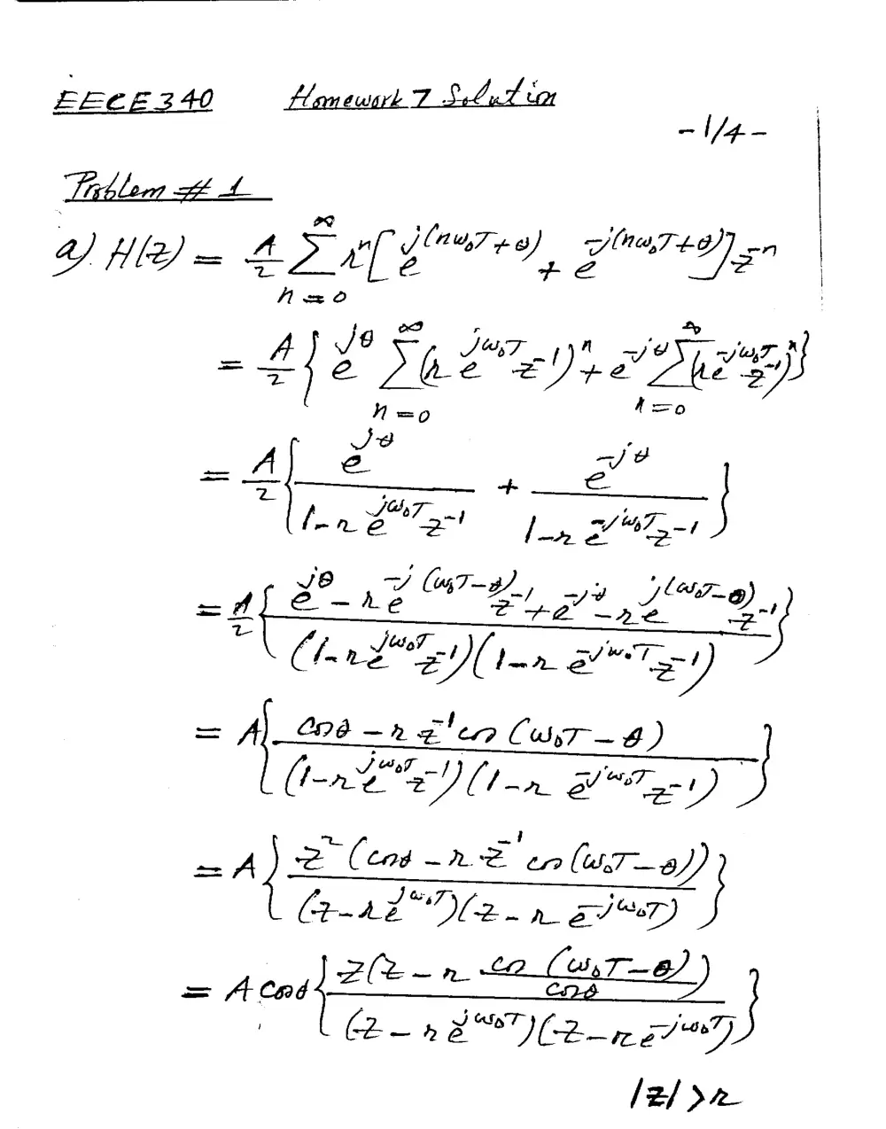 EECE 340 Homework, Spring 2007, page 2