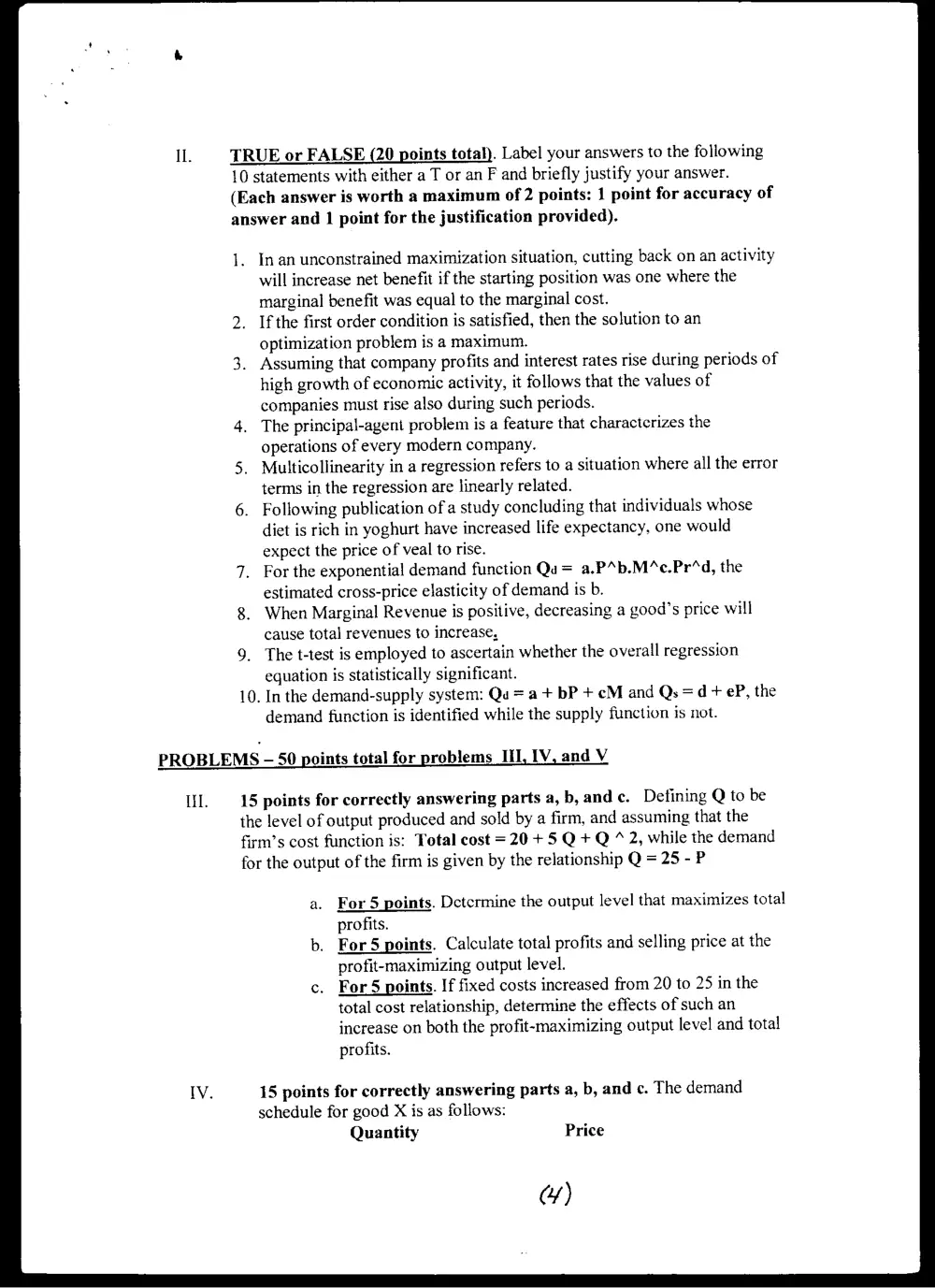 BUSS 230 Midterm, Spring 2002, page 4