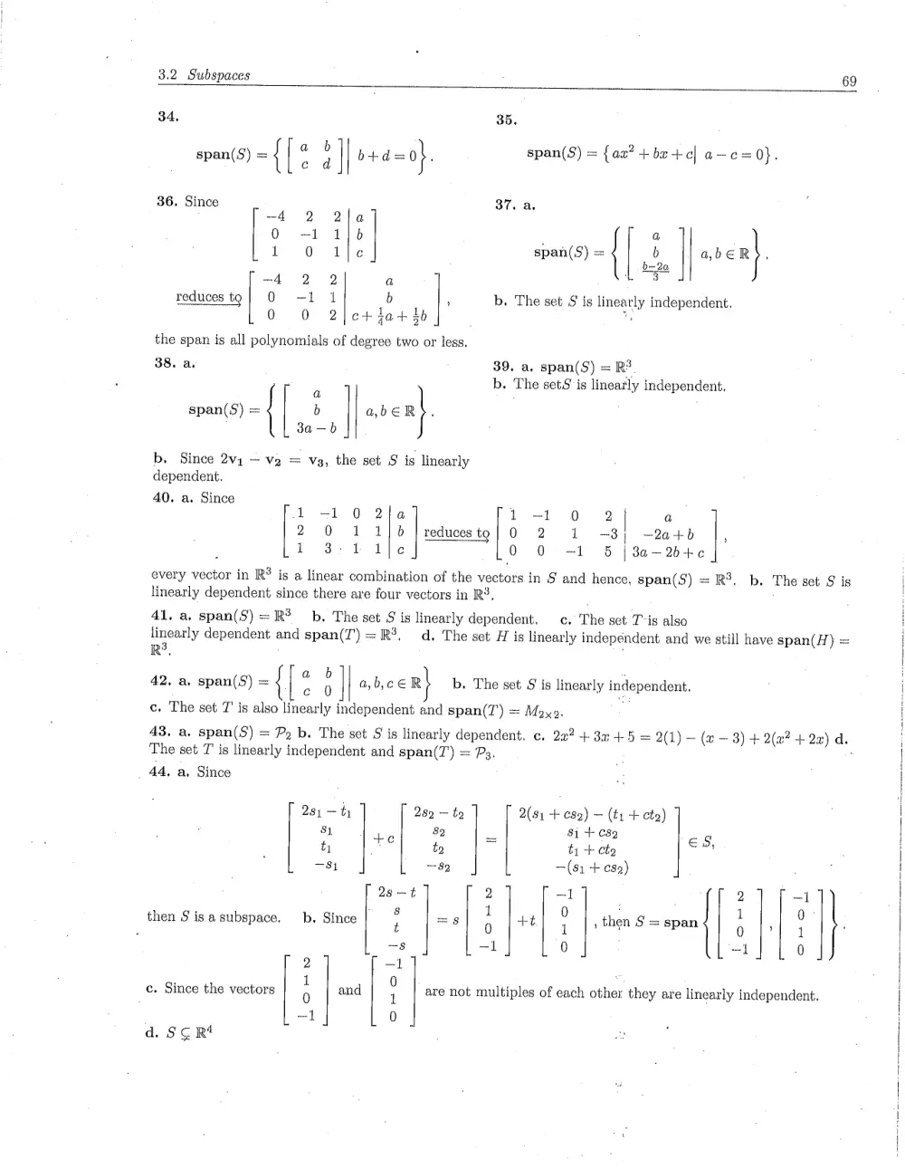 MATH 218 Problems Solution Manual Chapter 3.2, Fall 2011, page 6