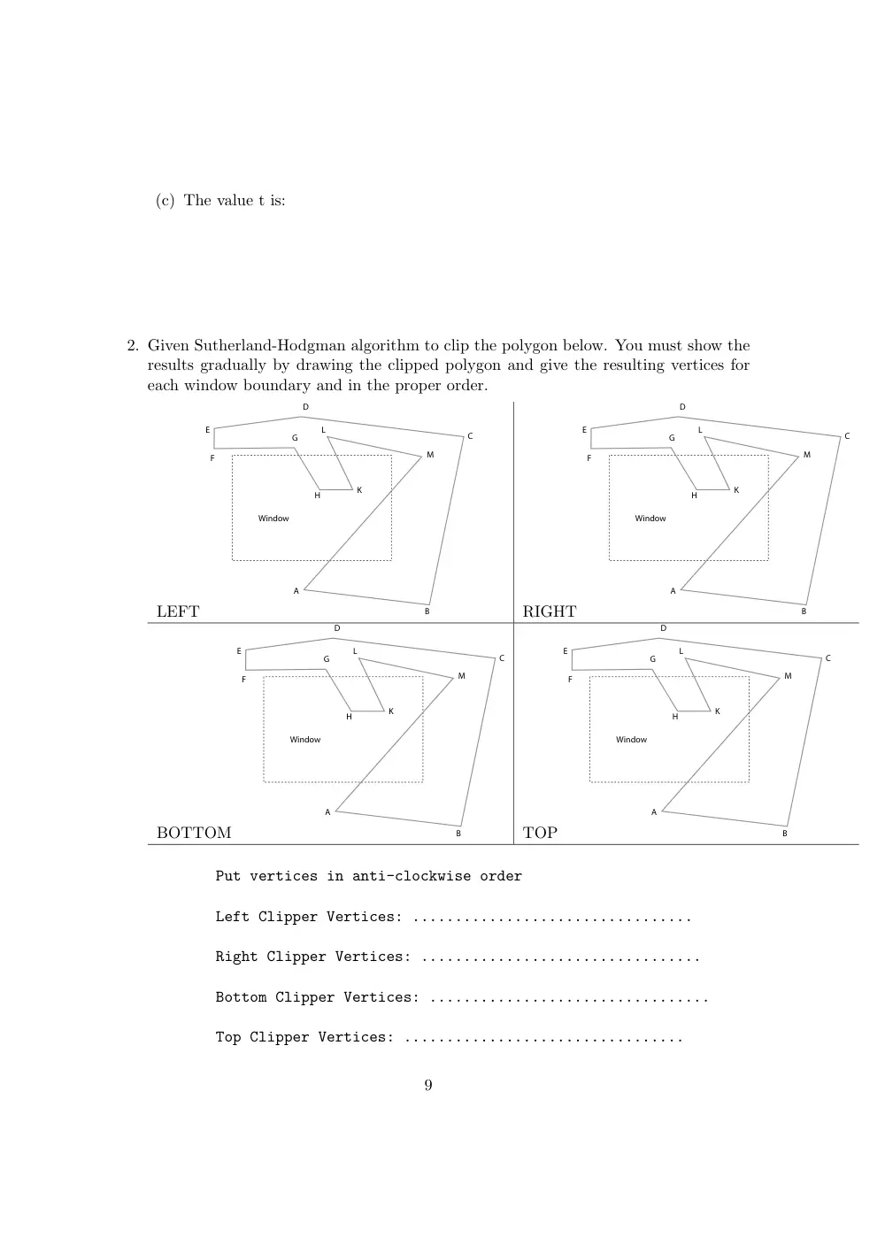 CMPS 285 Final, Fall 2005, page 9