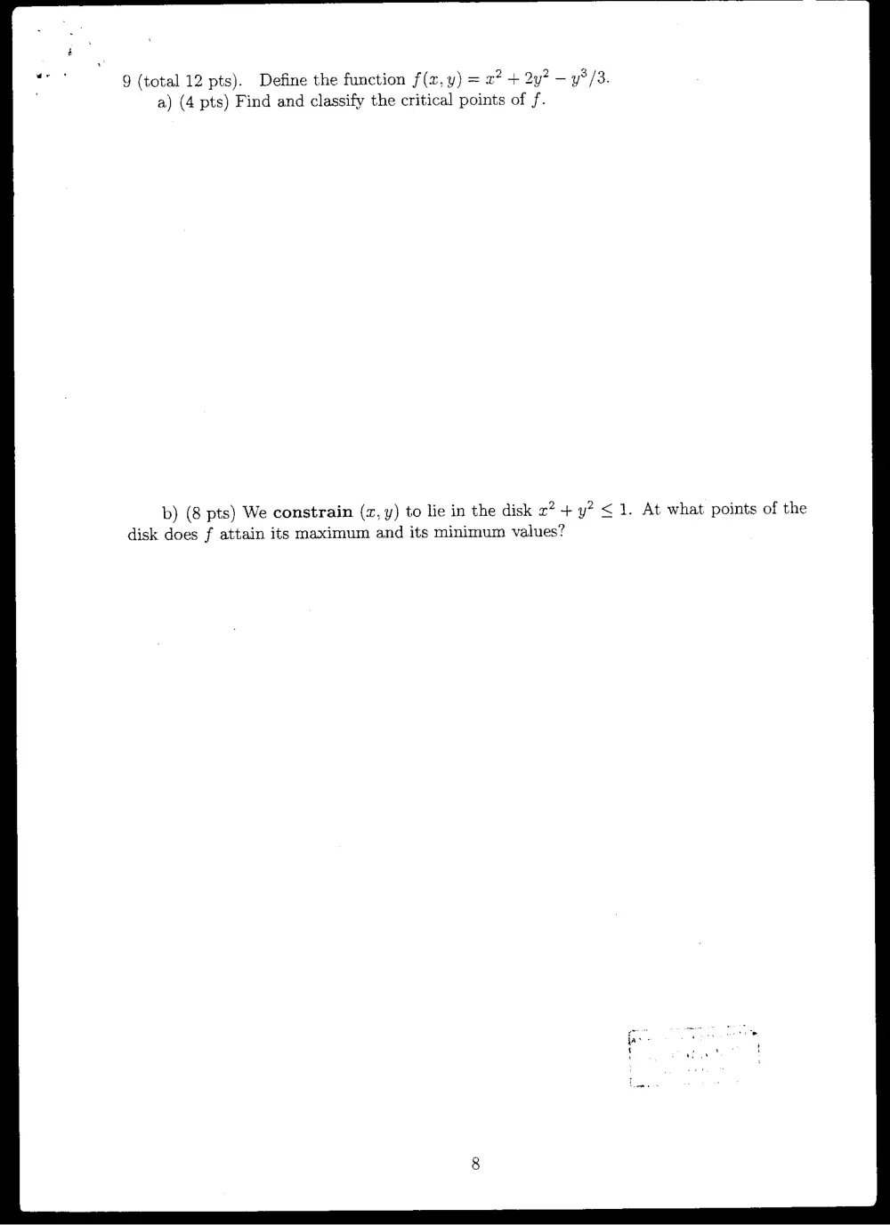 MATH 201 Final, Fall 2004, page 9