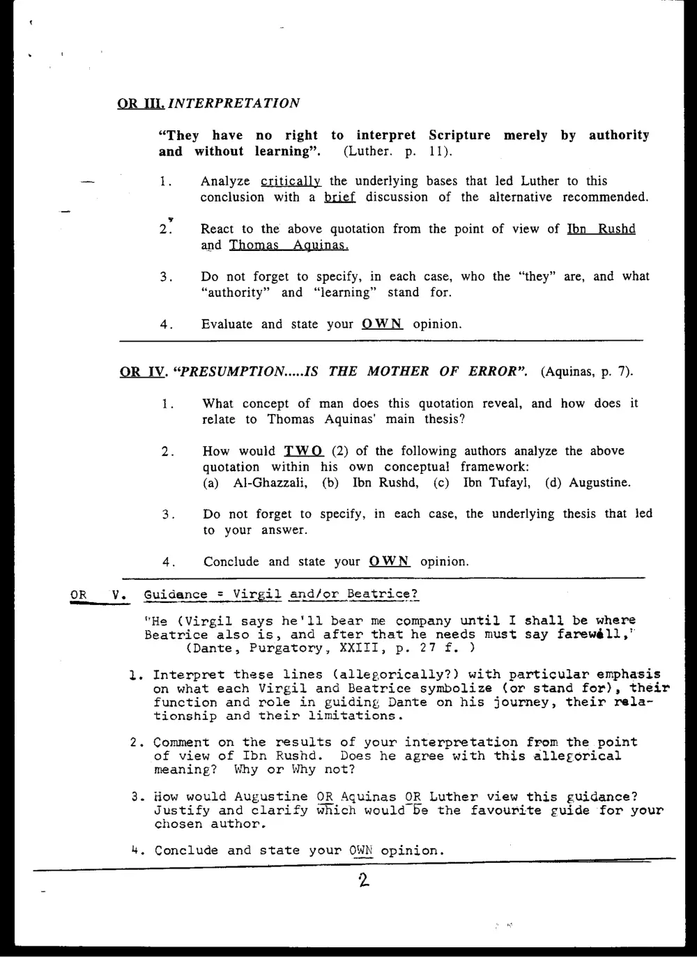 CVSP 202 Final, Spring 2001, page 2