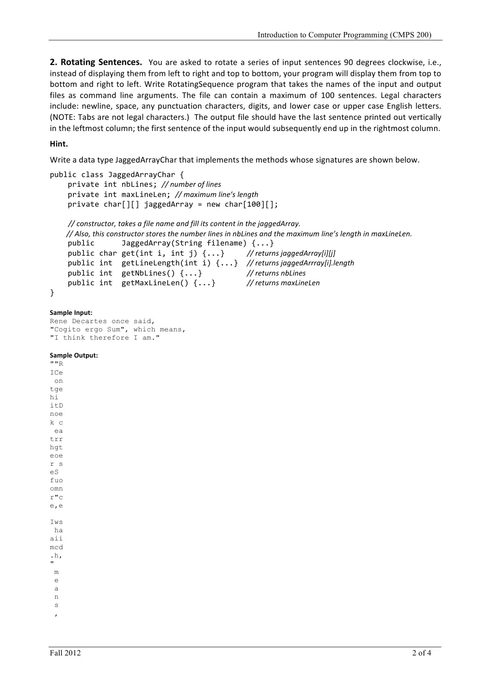 CMPS 200 Homework Assignment 13, Fall 2012, page 2