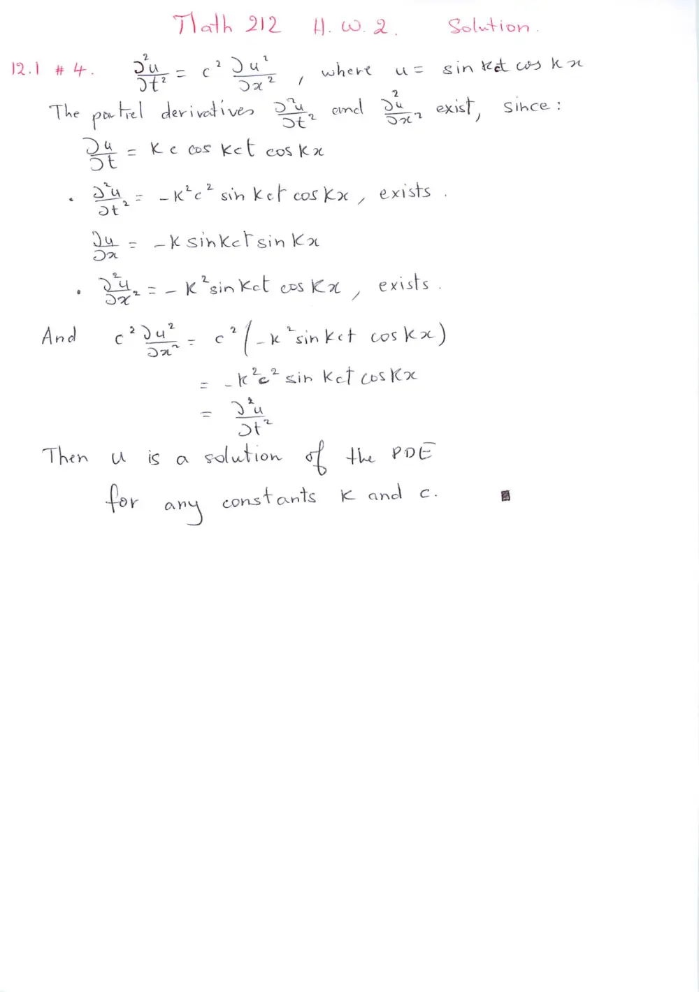 MATH 212 Homework 2, Fall 2011, page 1