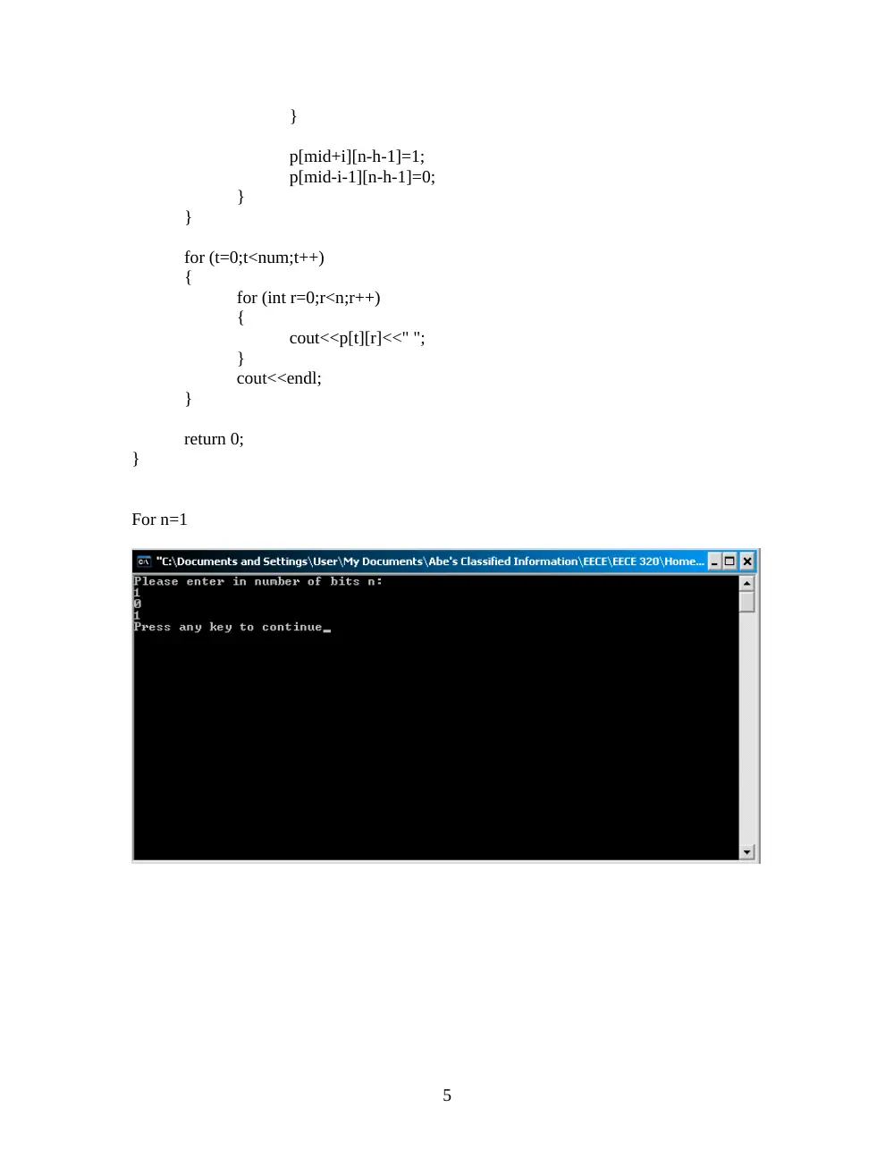 EECE 320 Homework, Spring 2008, page 6