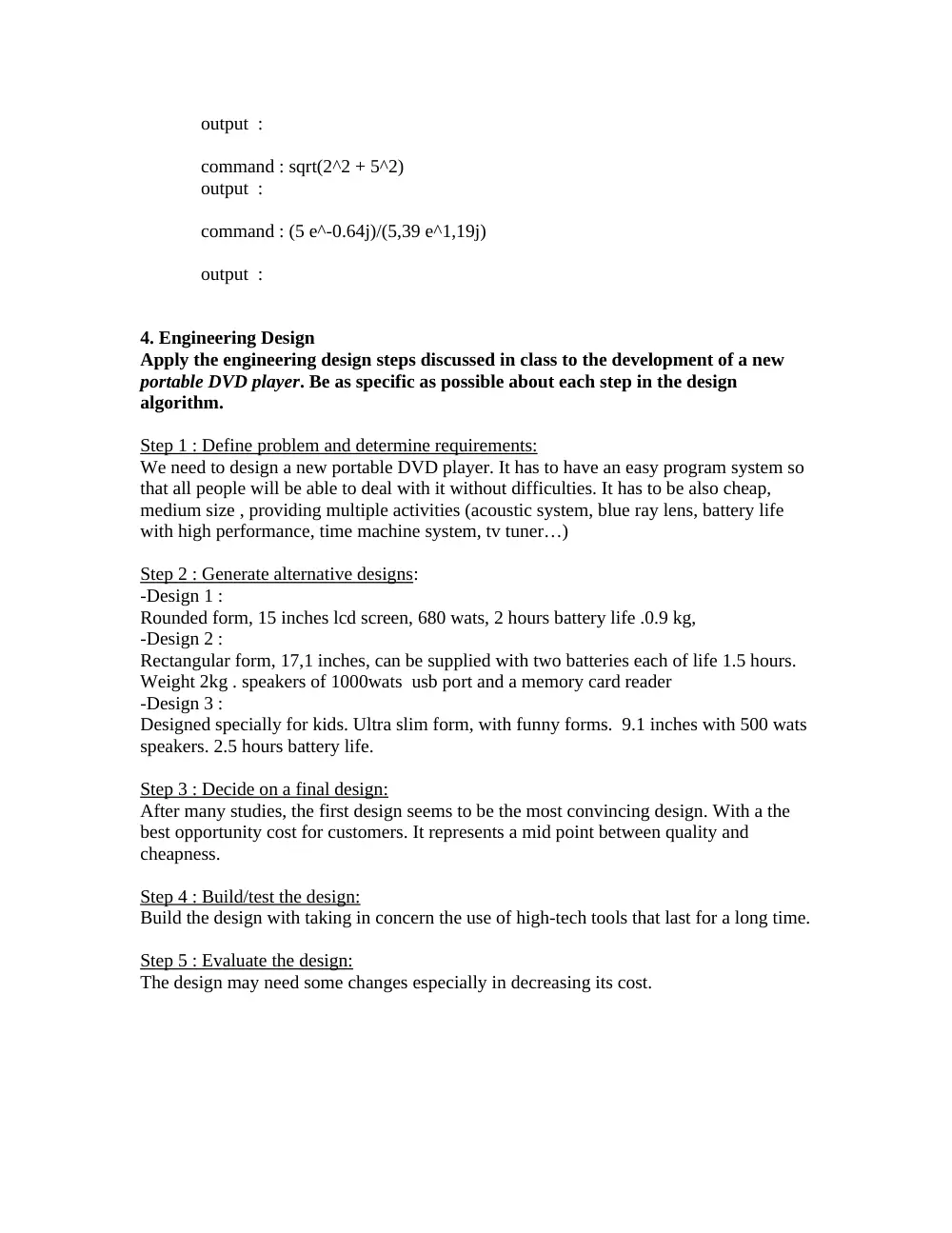 EECE 200 Homework, Spring 2008, page 5