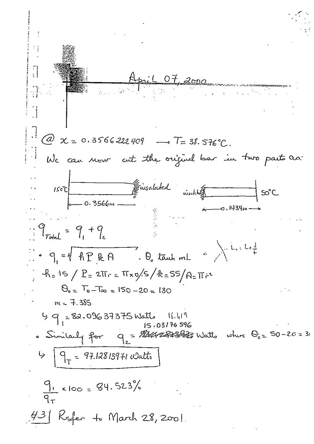 MEN 310 Exam 1 with Solution, Spring 2000, page 3