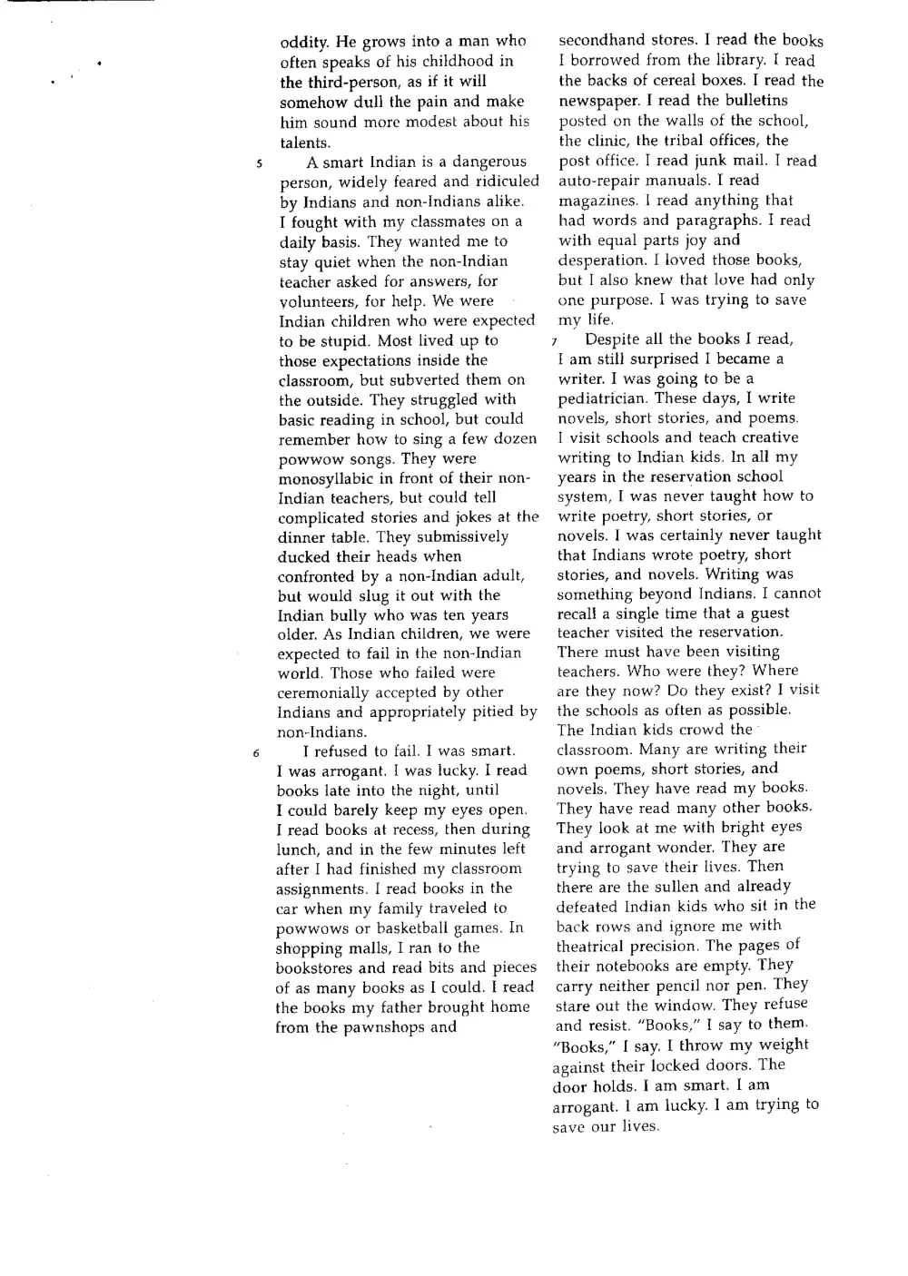ENG 100 Final, Fall 2007, page 2