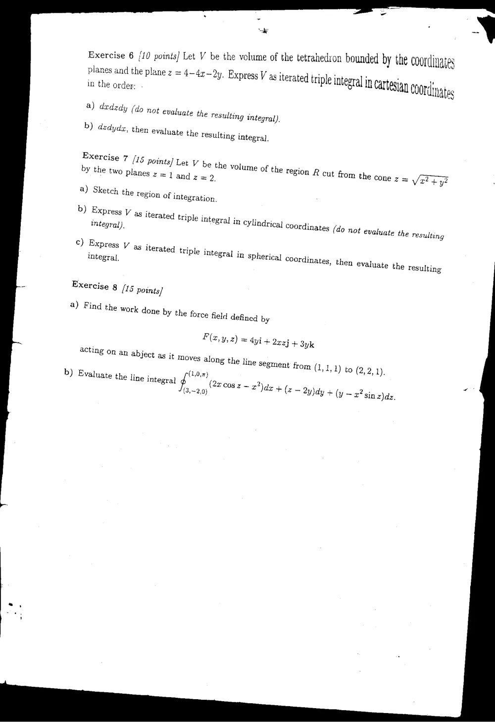 MATH 201 Final, Spring 2005, page 2