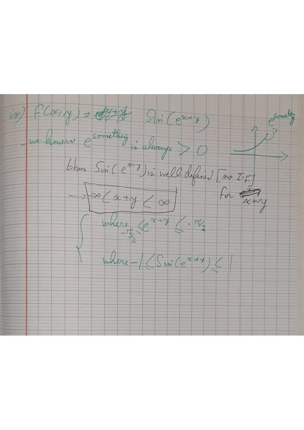 MATH 201 Exam 1 + Solution, Spring 2019, page 6