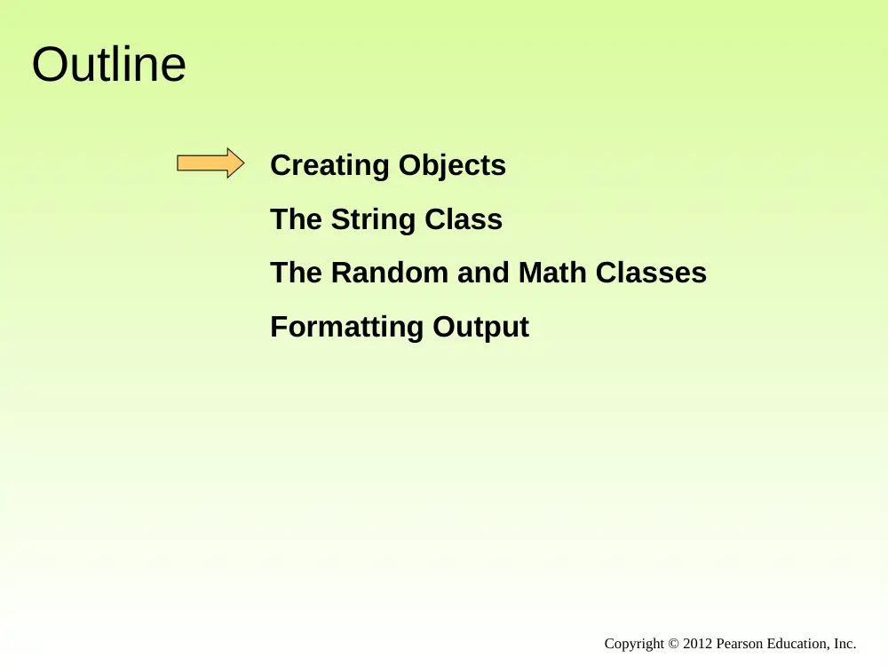 CSC 243 Chapter 4, Fall 2012, page 2