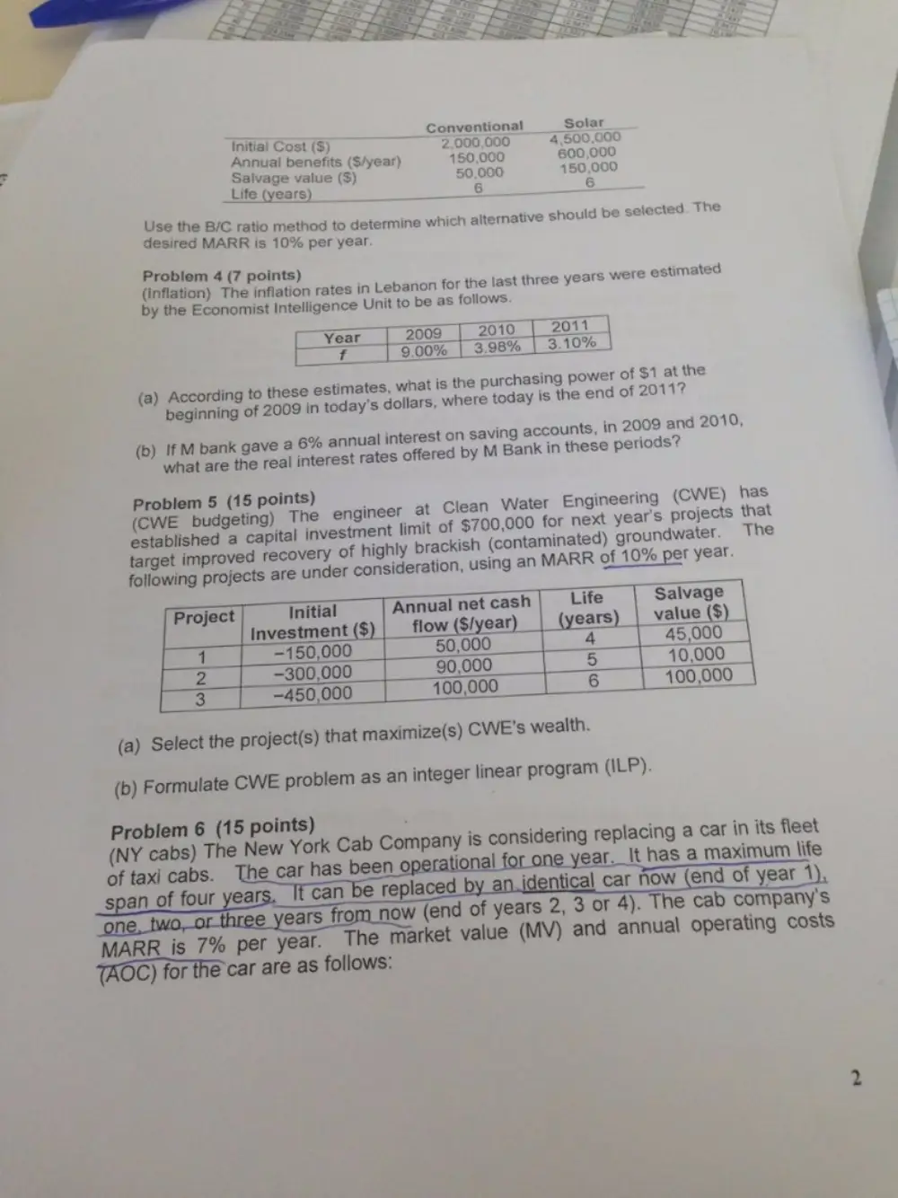 INDE 301 Final, Fall 2014, page 2