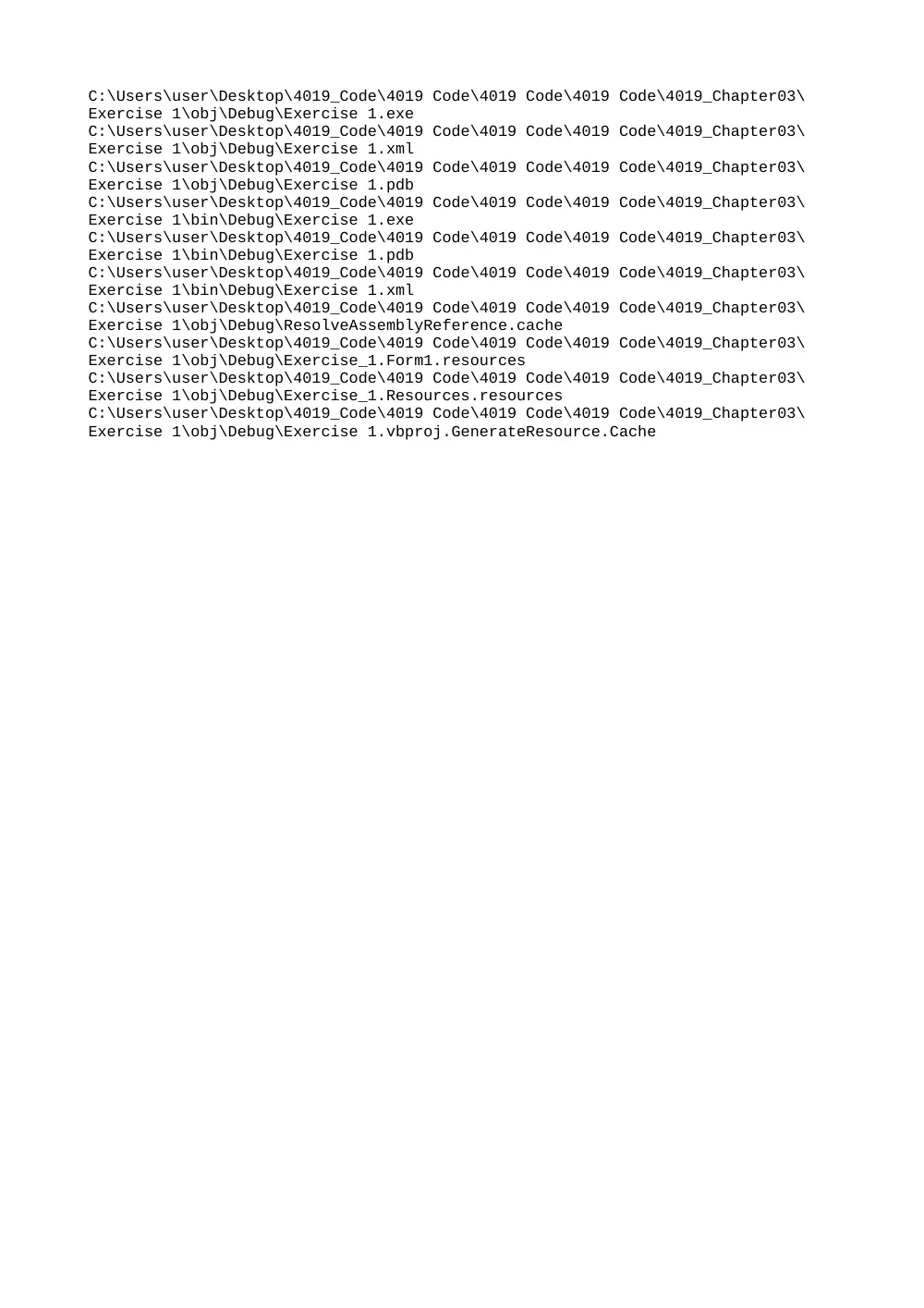 CSC 216 Code Chapter 3, Spring 2005, page 4