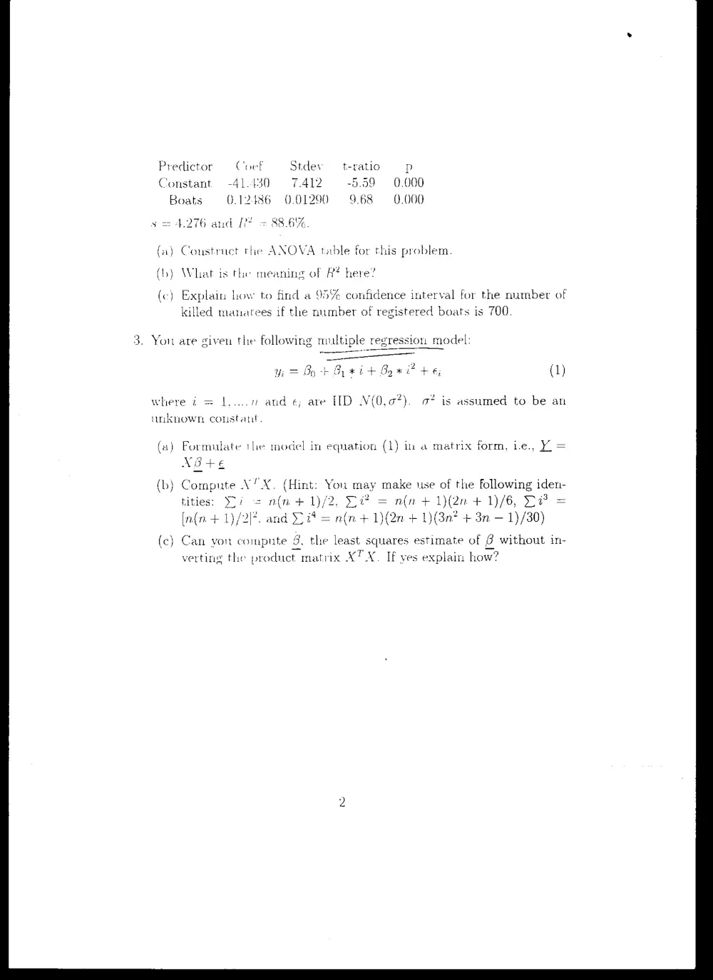 STAT 235 Final, Fall 2000, page 2