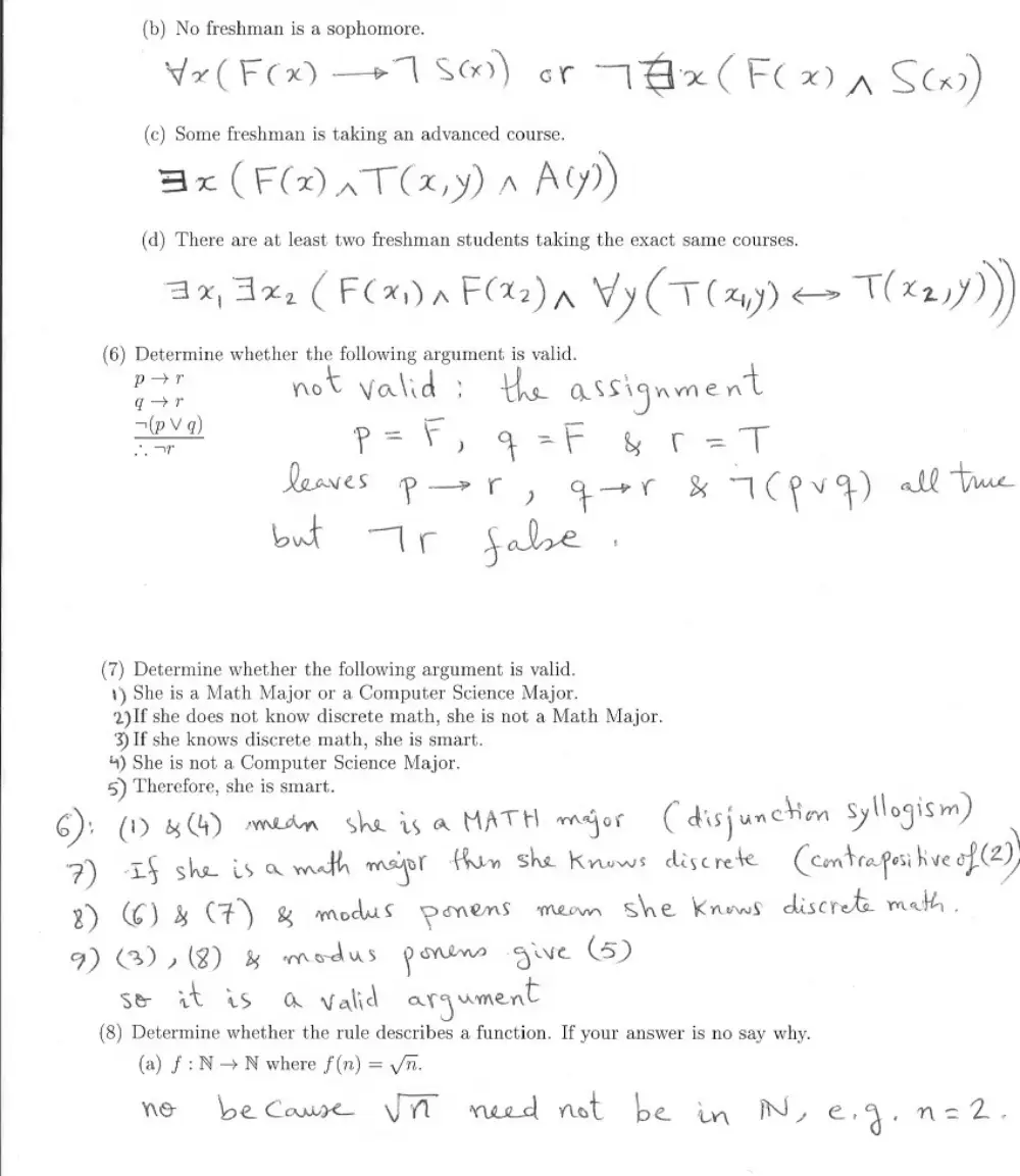 MATH 211 Exam 1 With Solution, Fall 2004, page 2