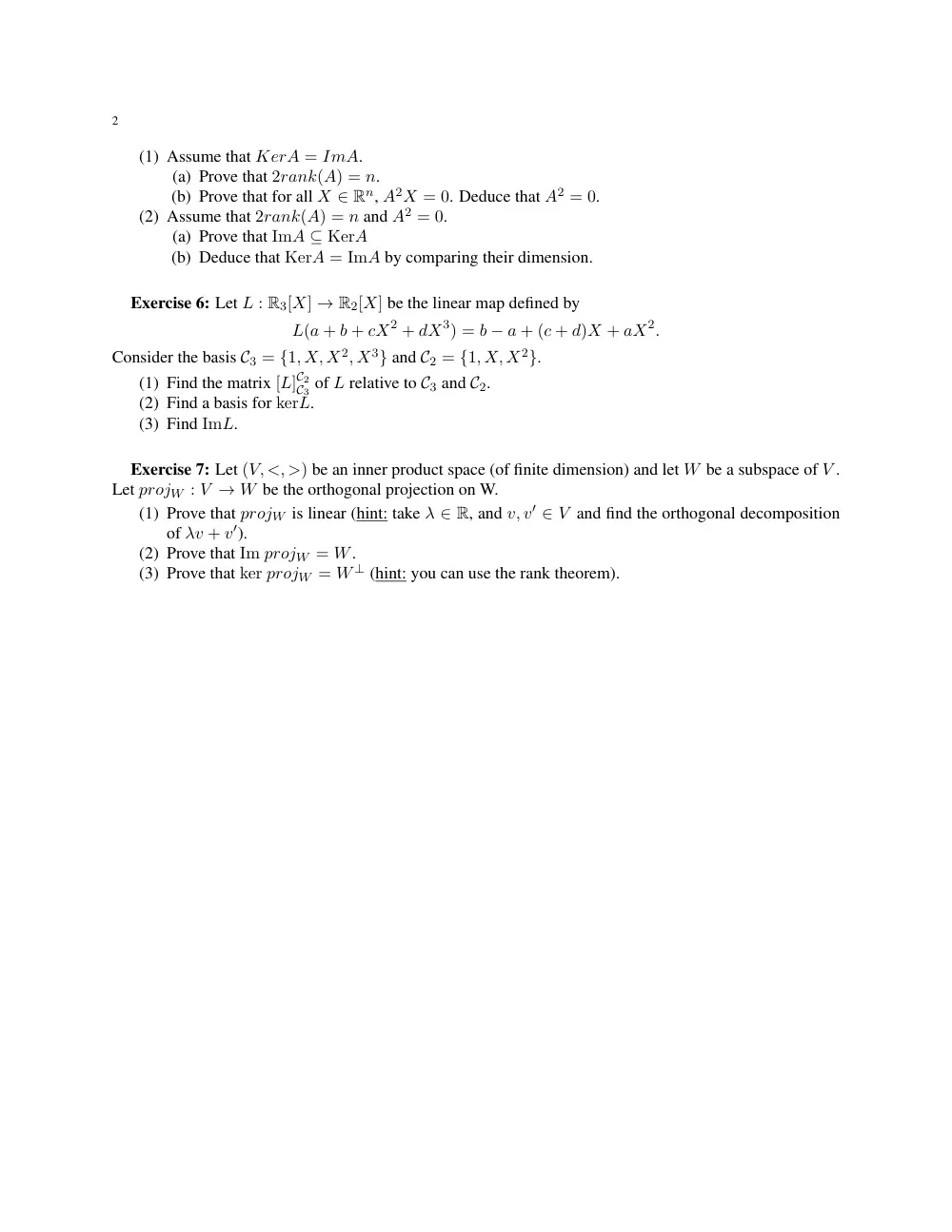 MATH 218 Final, Spring 2011, page 2