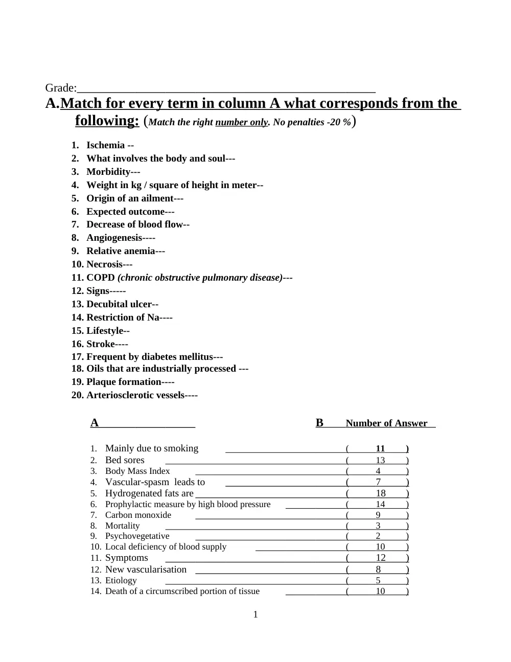 HLT 201 Midterm, Spring 2012, page 2