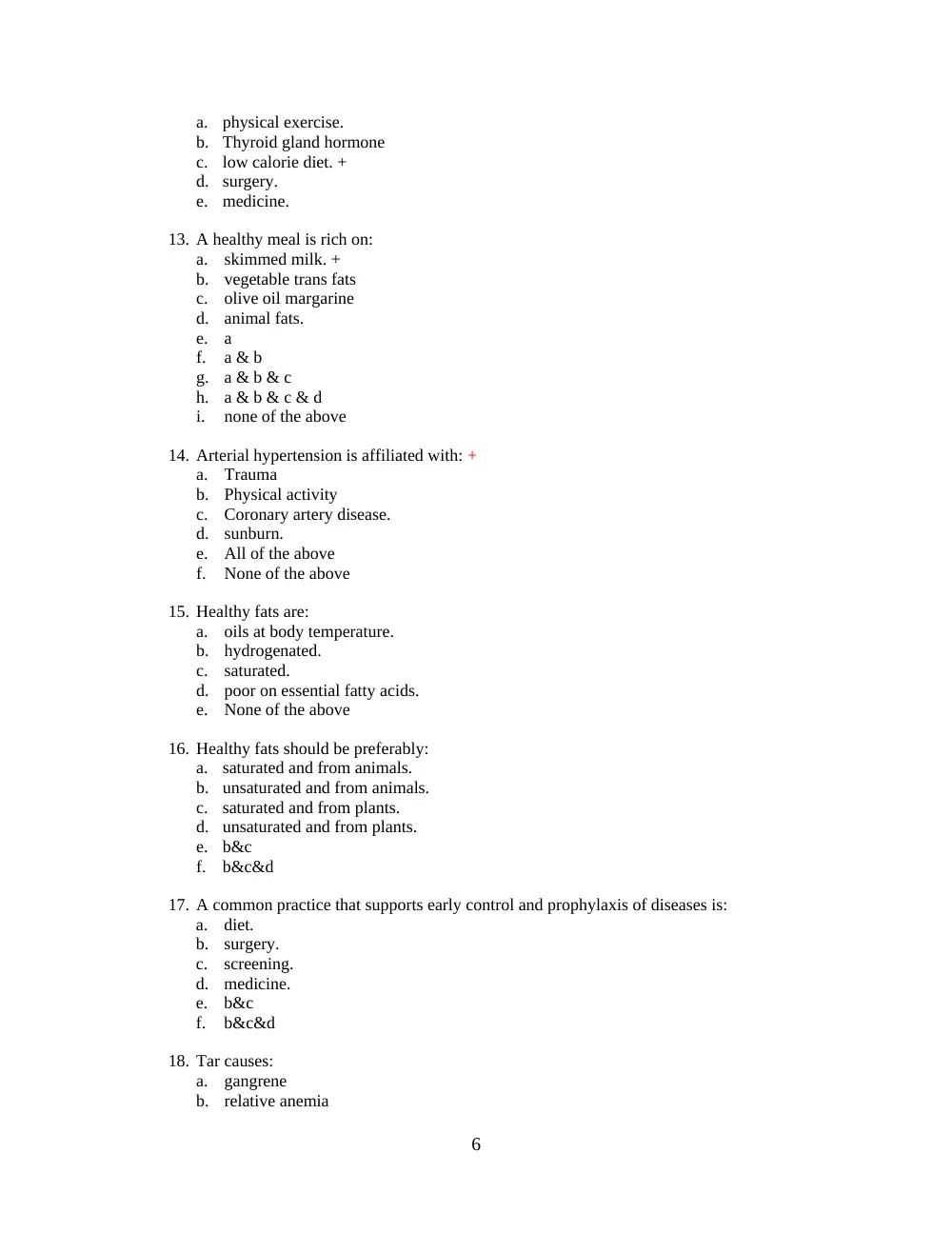 HLT 201 Midterm, Spring 2012, page 7
