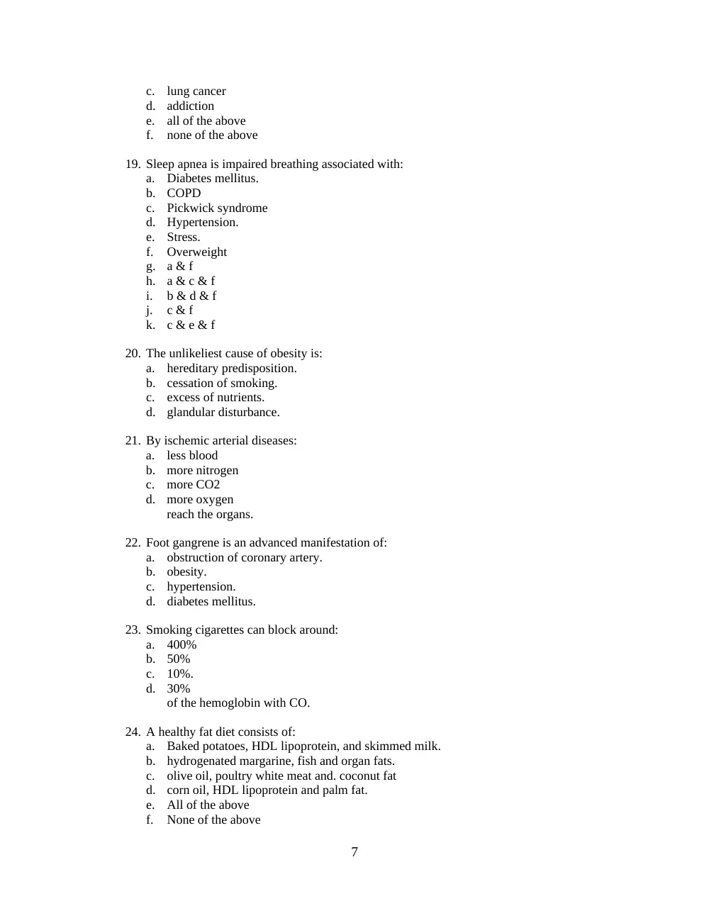 HLT 201 Midterm, Spring 2012, page 8