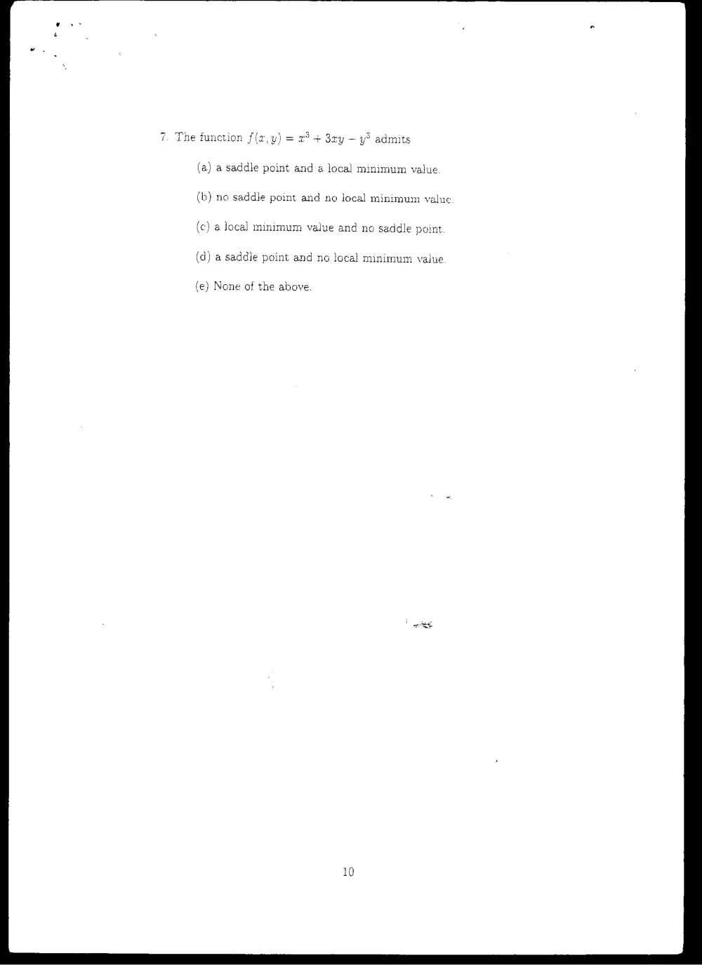 MATH 201 Final, Fall 2003, page 10