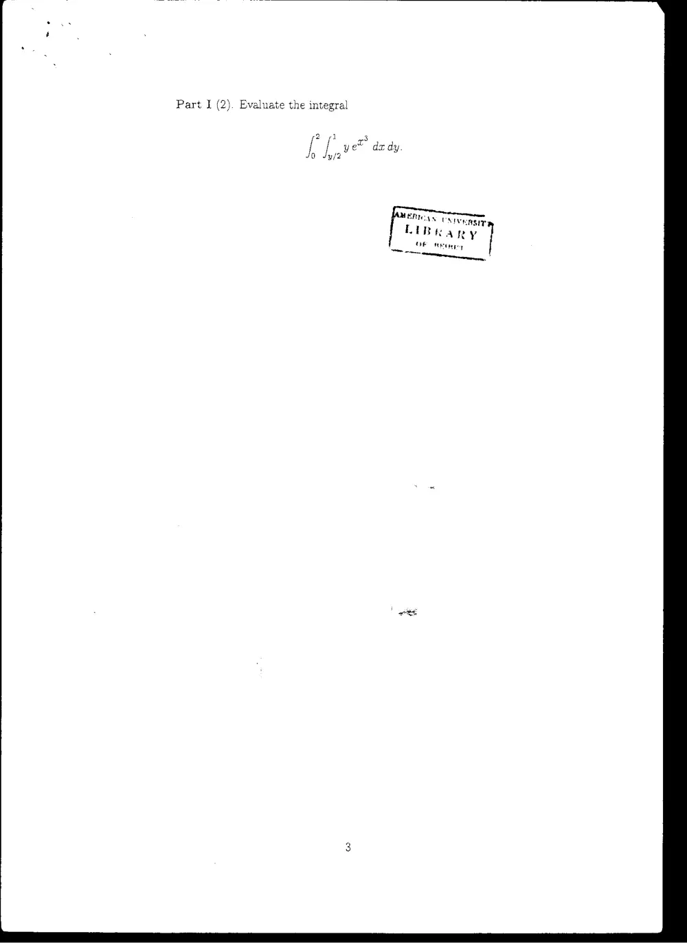 MATH 201 Final, Fall 2003, page 3