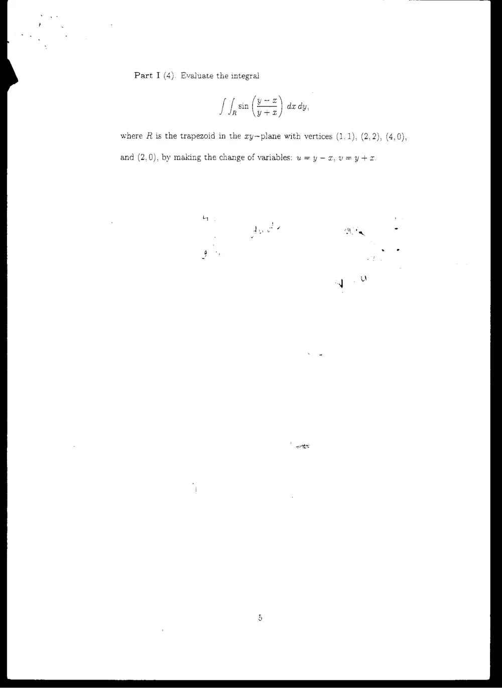 MATH 201 Final, Fall 2003, page 5