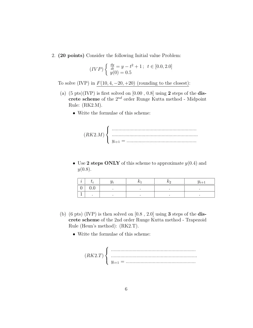 MATH 251 Final No Solution, Spring 2012, page 6