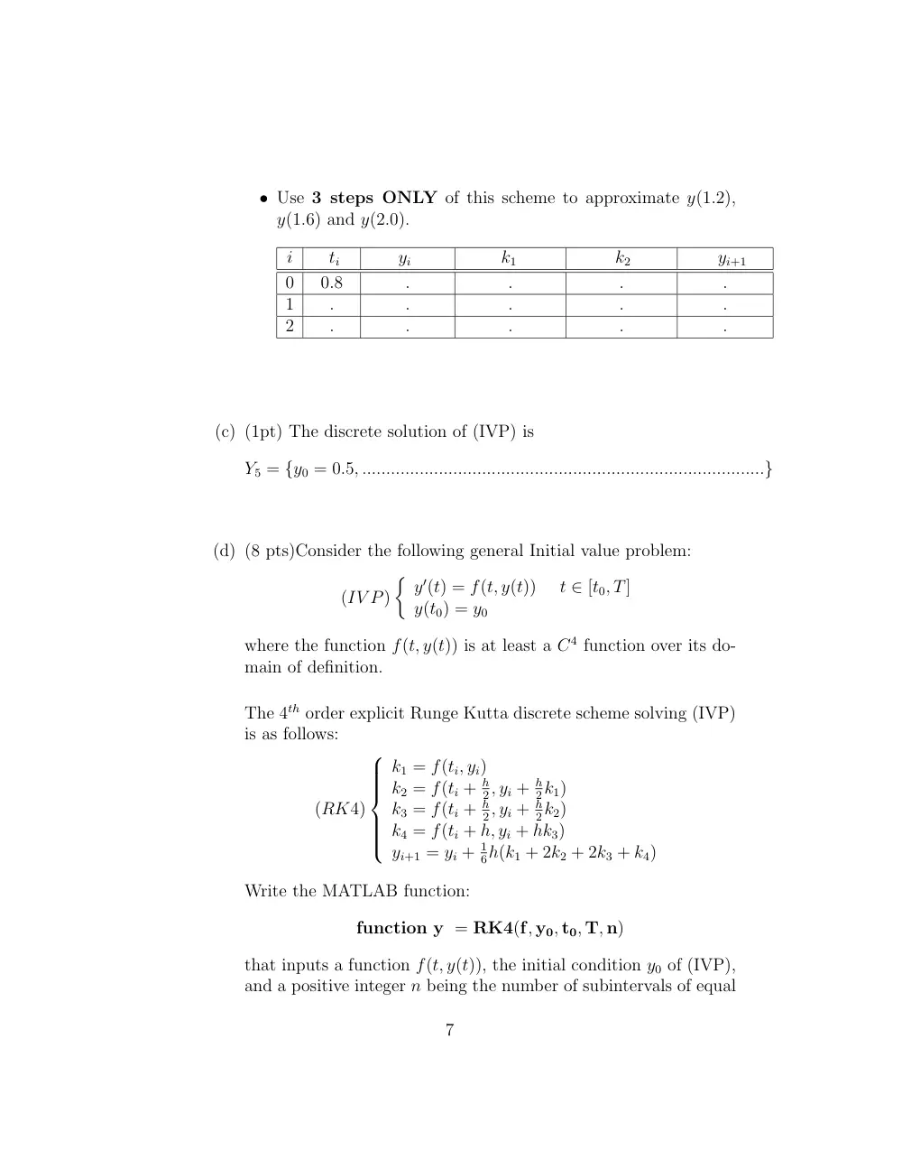 MATH 251 Final No Solution, Spring 2012, page 7
