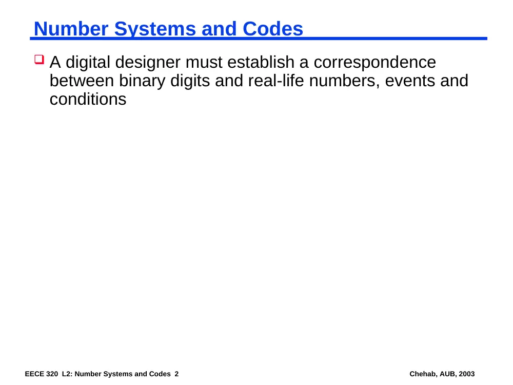 EECE 320 Lecture 2, Fall 2011, page 2