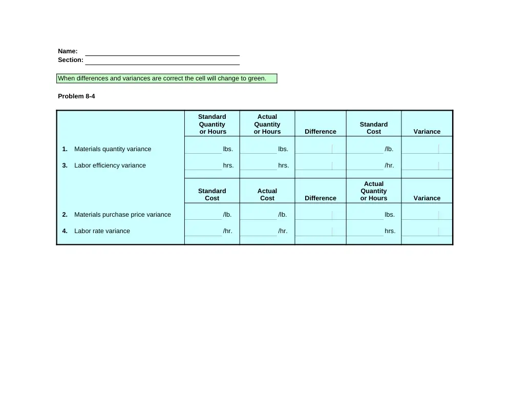 ACCT 222 Problems Excel Template 8, Fall 2014, page 5