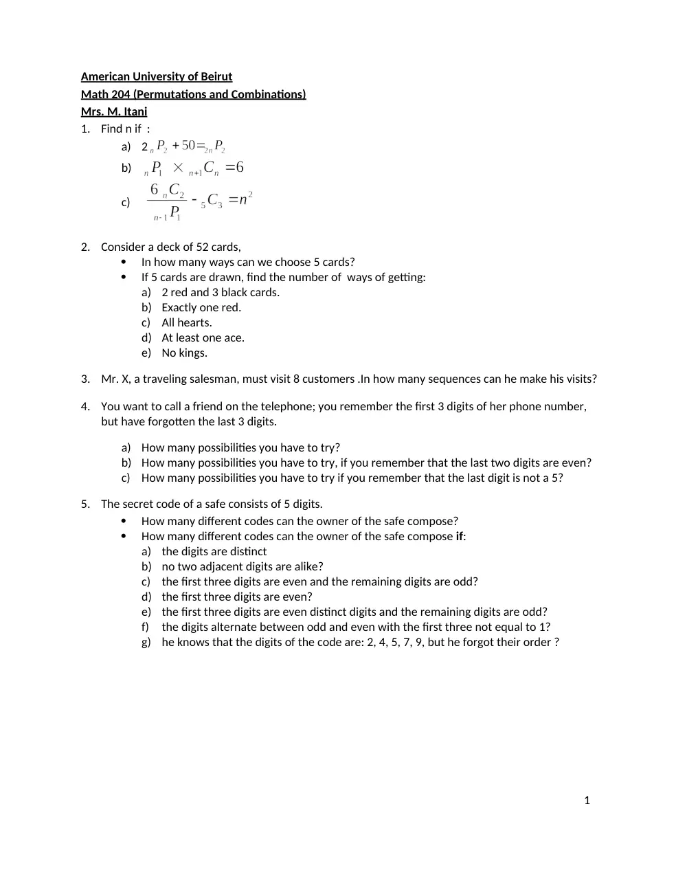 MATH 204 Useful File EXTRA, Spring 2016, page 1