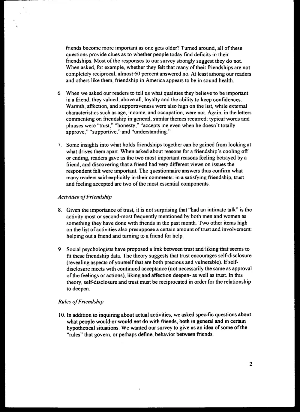 ENG 100 Final, Spring 2000, page 2