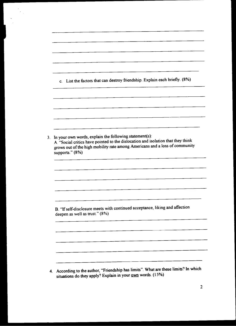 ENG 100 Final, Spring 2000, page 3