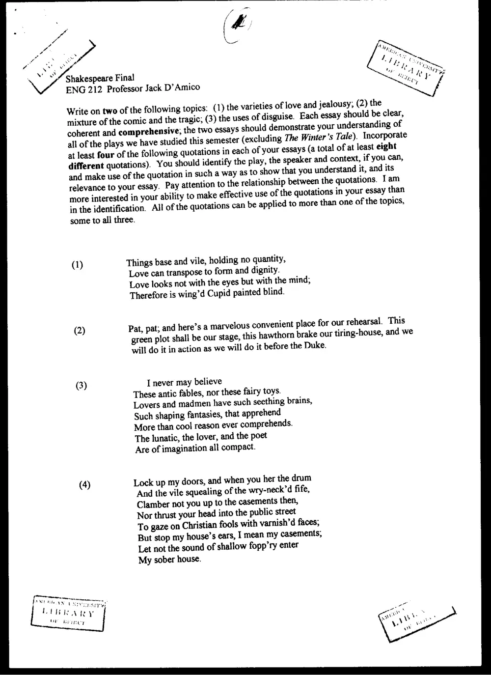 ENG 212 Final, Spring 2008, page 1