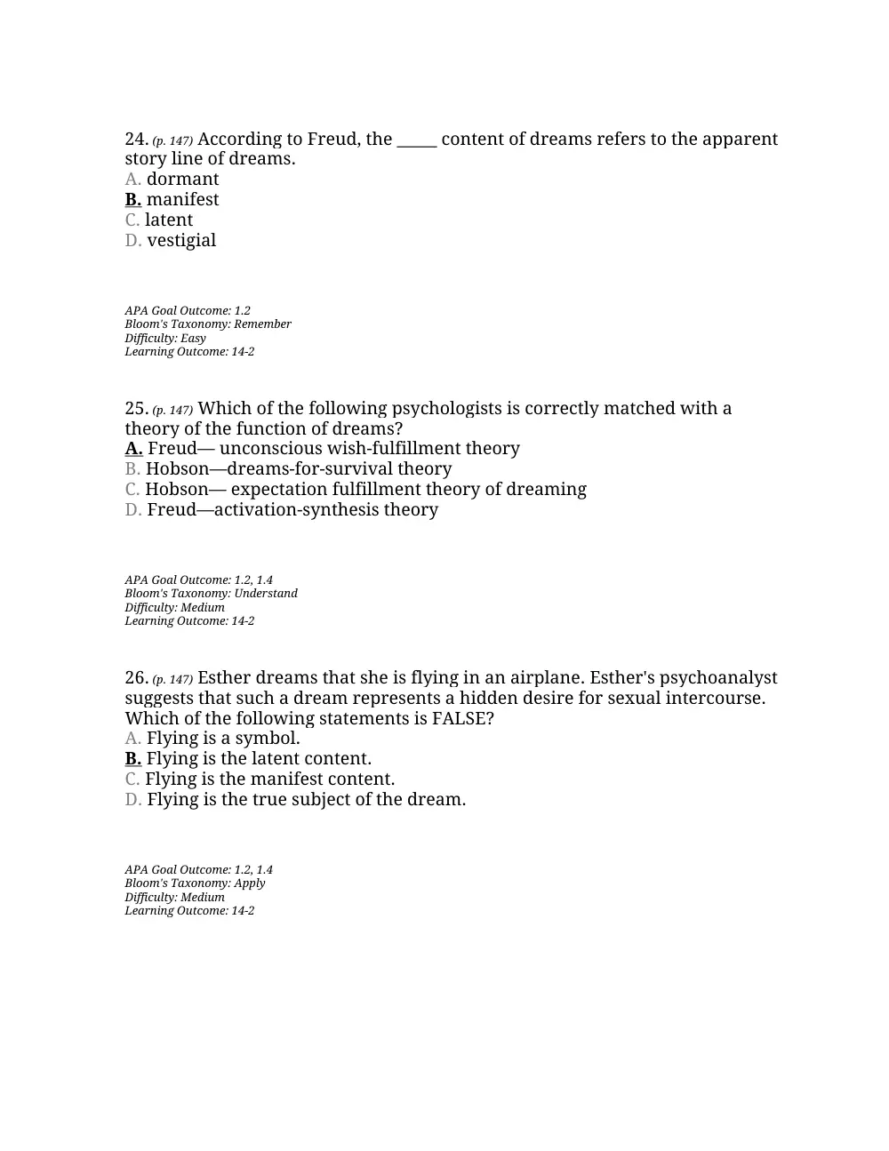 PSYC 201 Questions Chapter 5, Fall 2015, page 9