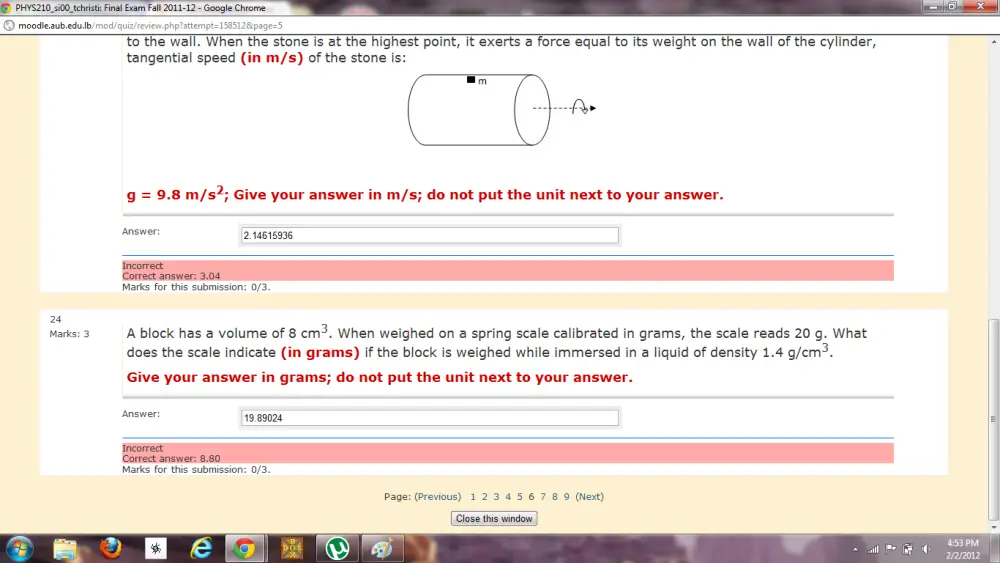 PHYS 210 Final, Fall 2011, page 8
