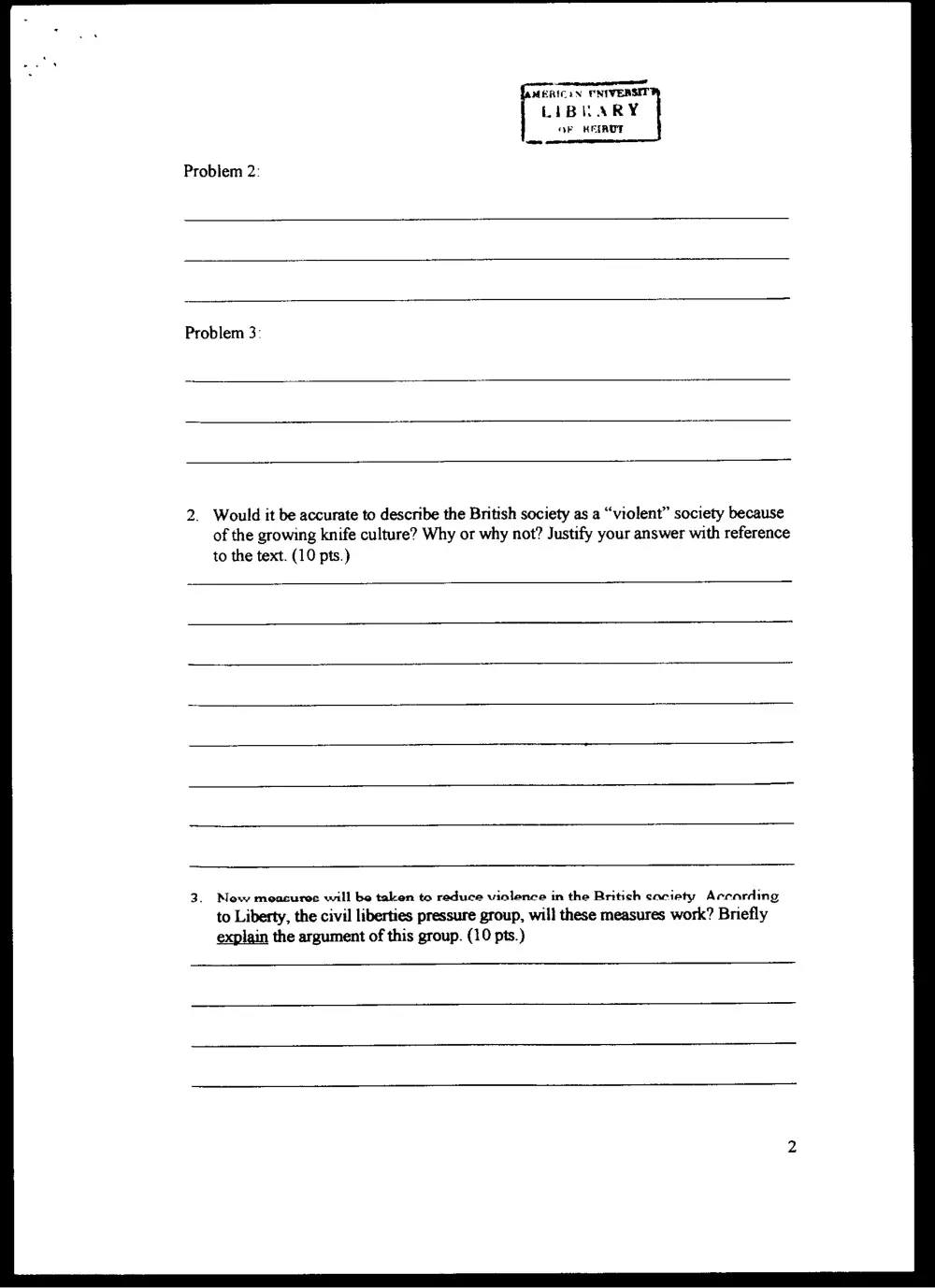 ENG 100 Final, Fall 2003, page 8