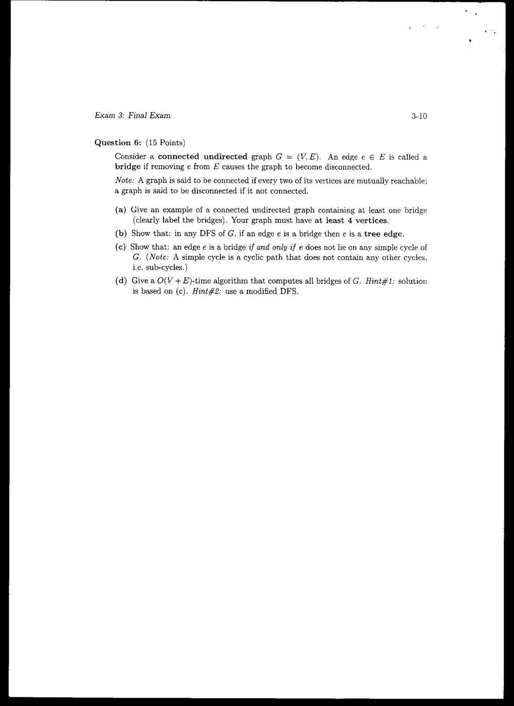 CMPS 256 Final, Fall 2004, page 10