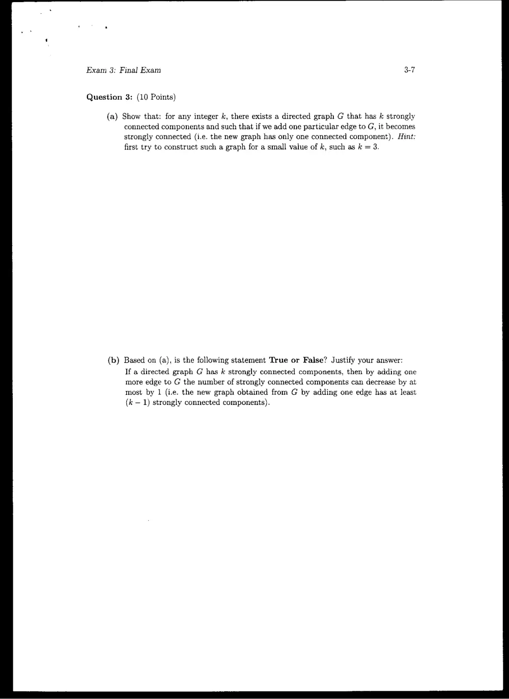 CMPS 256 Final, Fall 2004, page 7