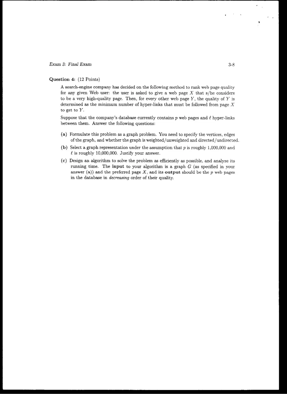 CMPS 256 Final, Fall 2004, page 8