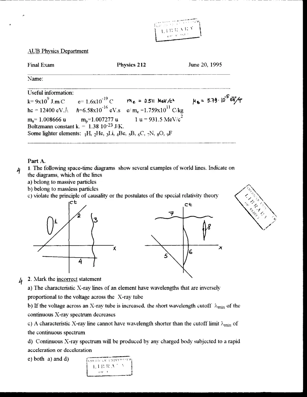 PHYS 212 Final, page 1