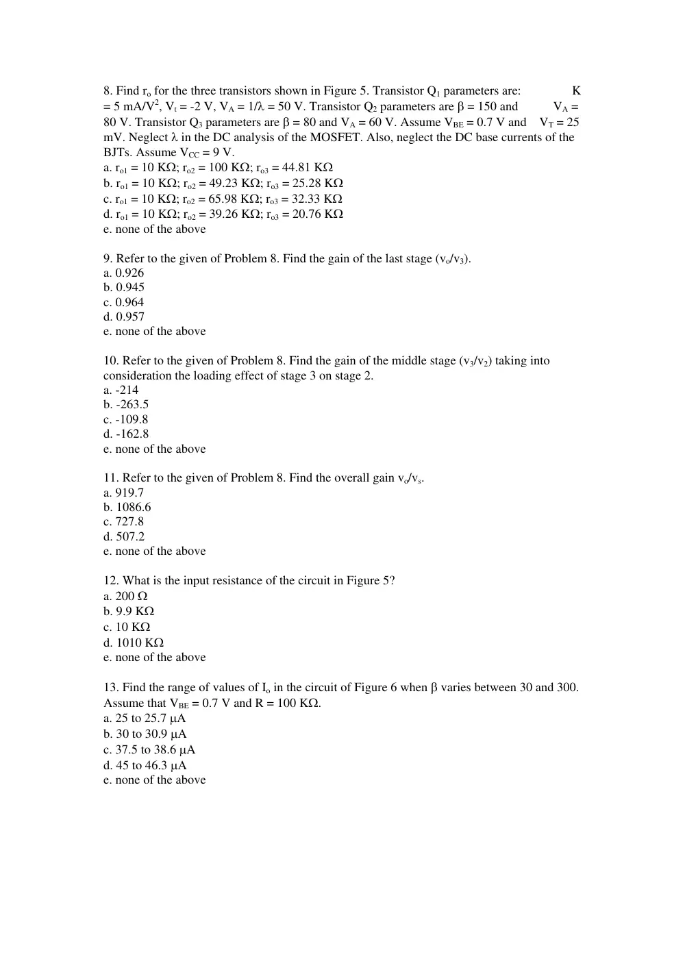 EECE 311 Midterm, Fall 2010, page 6